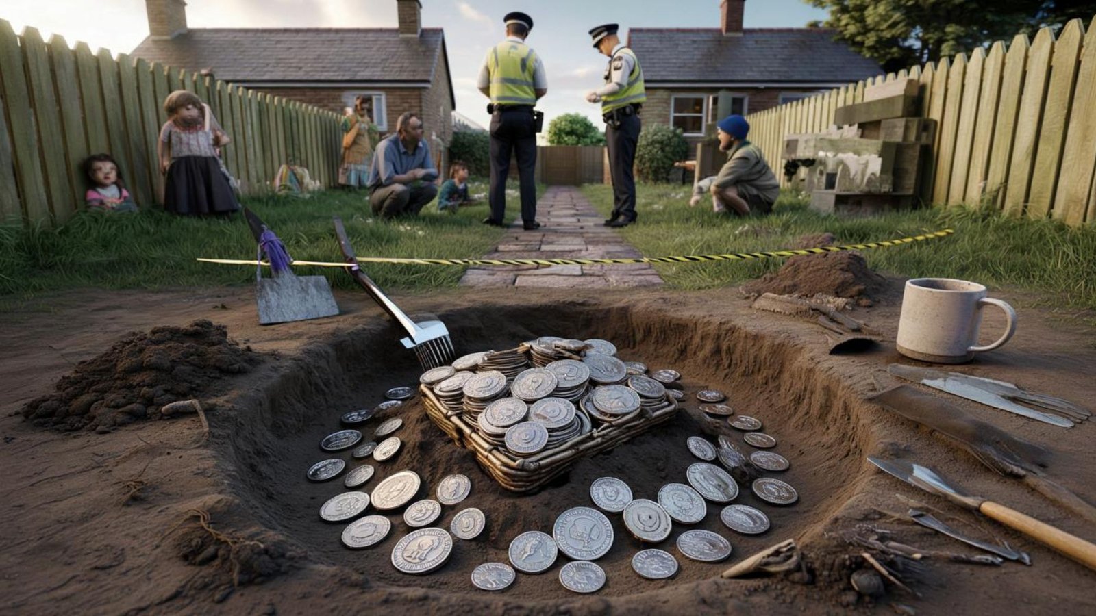 He Was Digging for Earthworms in His Garden When He Unearthed a Medieval Treasure of 20,000 Silver Coins